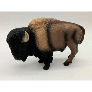 Schleich Brown American Bison Buffalo 2004 Animal Figurine